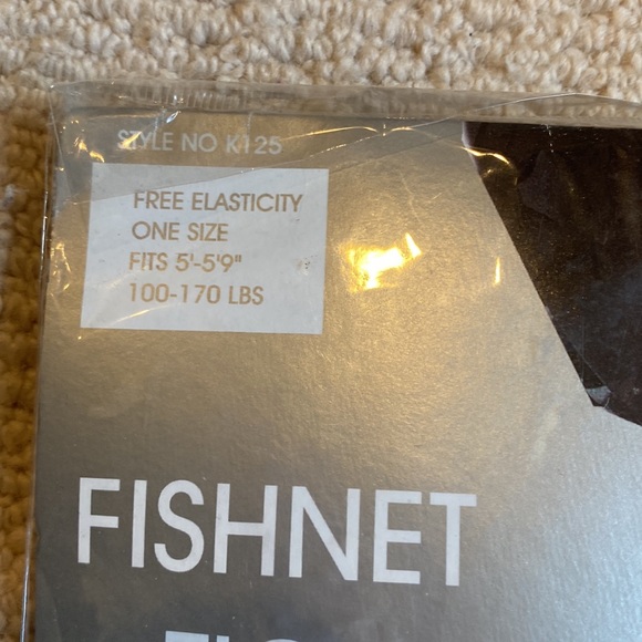 Women's blue fishnet tights never opened package - Picture 2 of 3